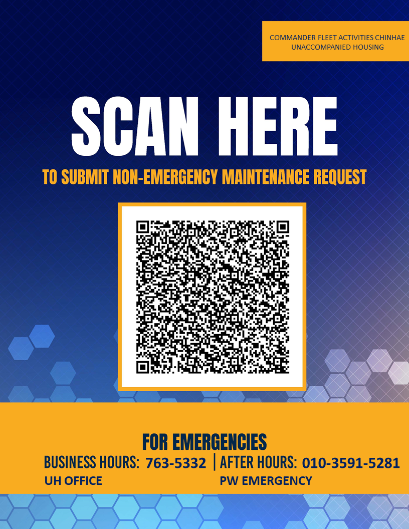 UH QR Code for Maintenance Request  - Unaccompanied Housing  CFAC v2.png