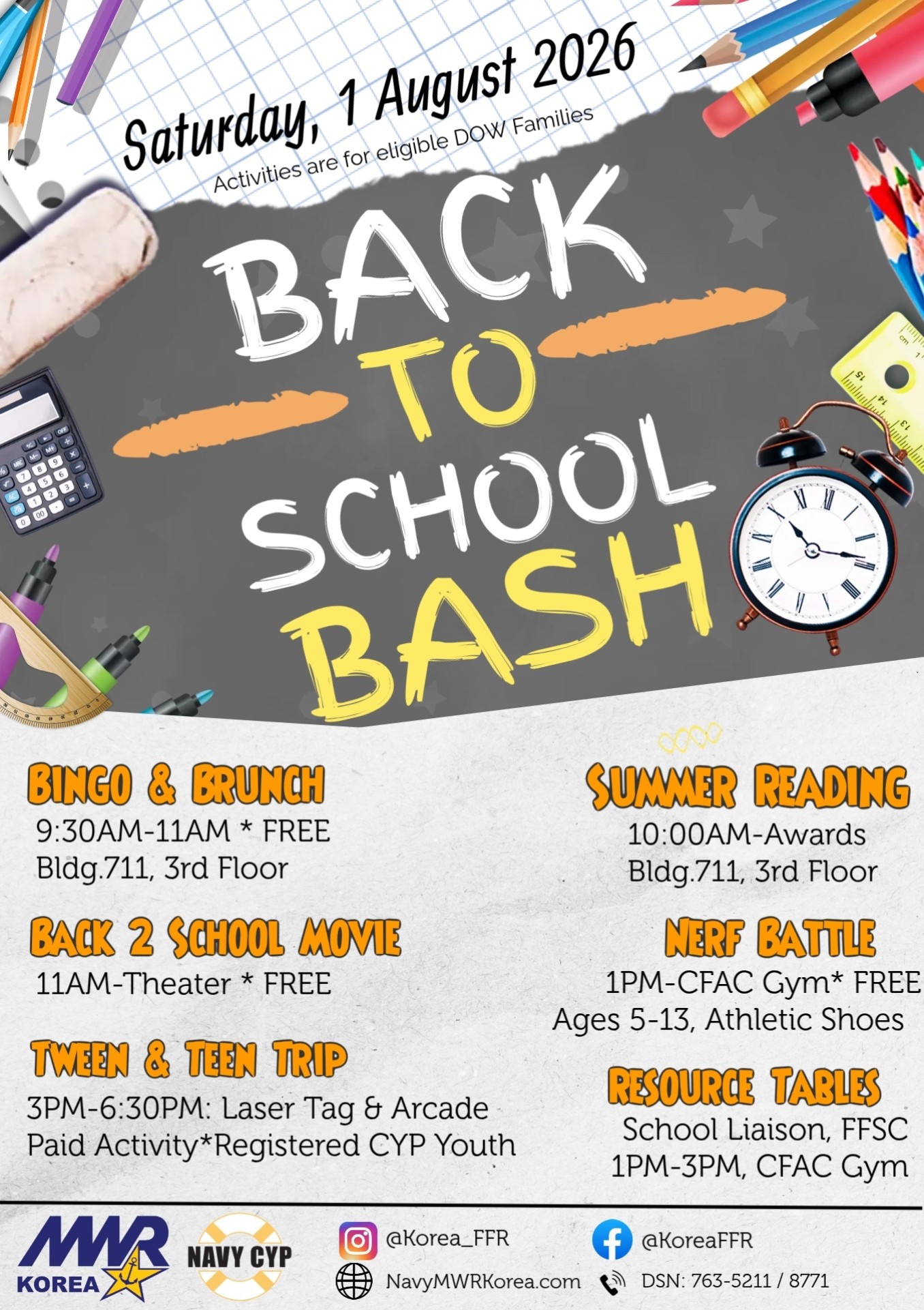 Back to School Bash